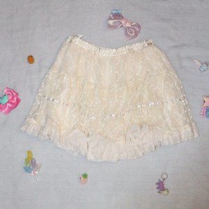 ♡【Lovely Cream Skirt AXES FEMME】 ♡ ♥〔Femme Lolita